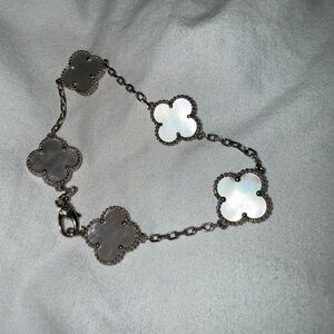 White opal clover bracelet!